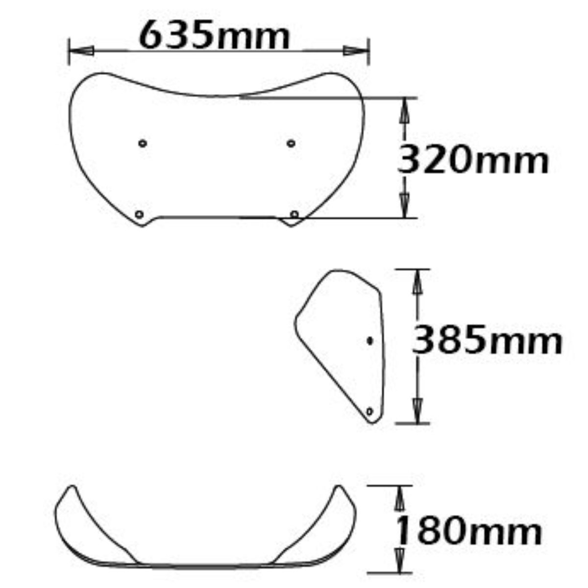 Parabrisas deportivo BMW K 1200 LT 1999-2003